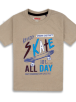 119 Beige & Brown Jersey