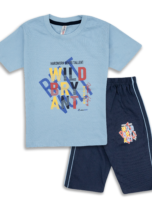 119 Blue & Navy Blue Front