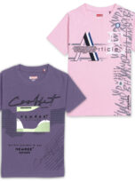 401 – 2 Pcs Pink+Violet Combo 2 Front