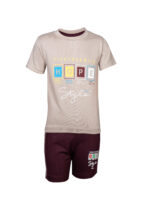 666-1-Beige+Brown Front