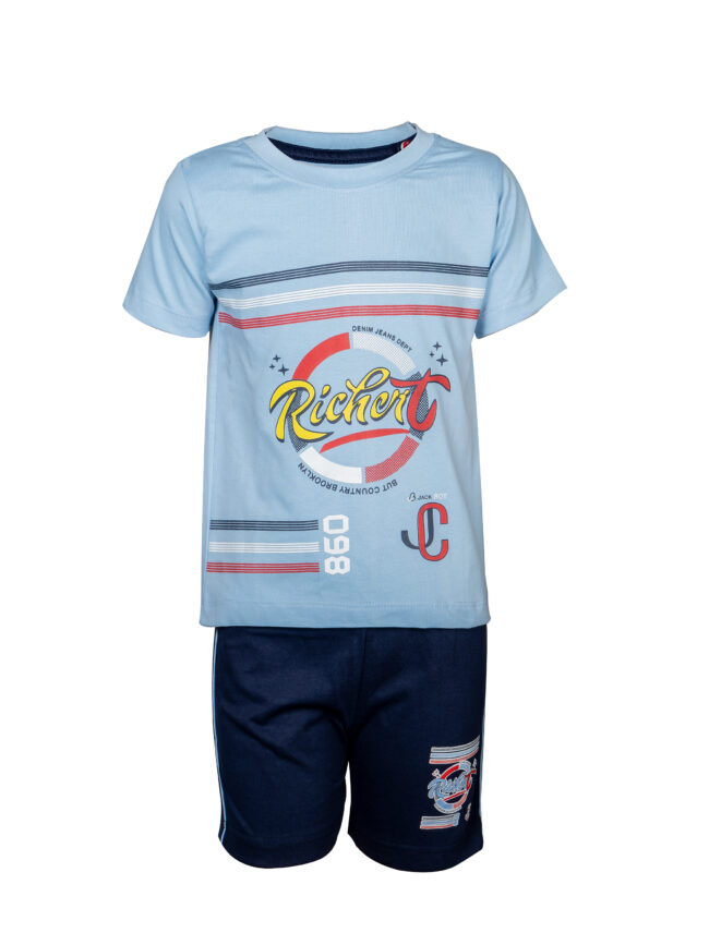 Kids T-Shirt (Blue & Navy)