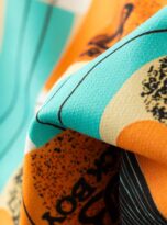 B777-BlueOrange Fabric