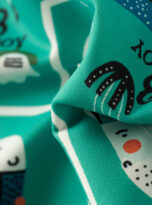 B777-Turquoise Fabric
