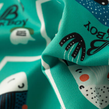 Boys & Girls Casual T-shirt Shorts (Turquoise)