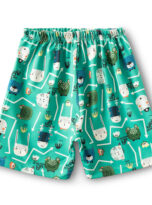 B777-Turquoise Shorts