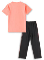 121-Coral+Black Back